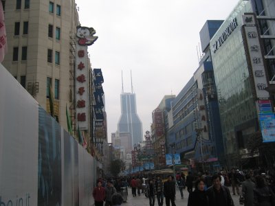 上海　南京路歩行街